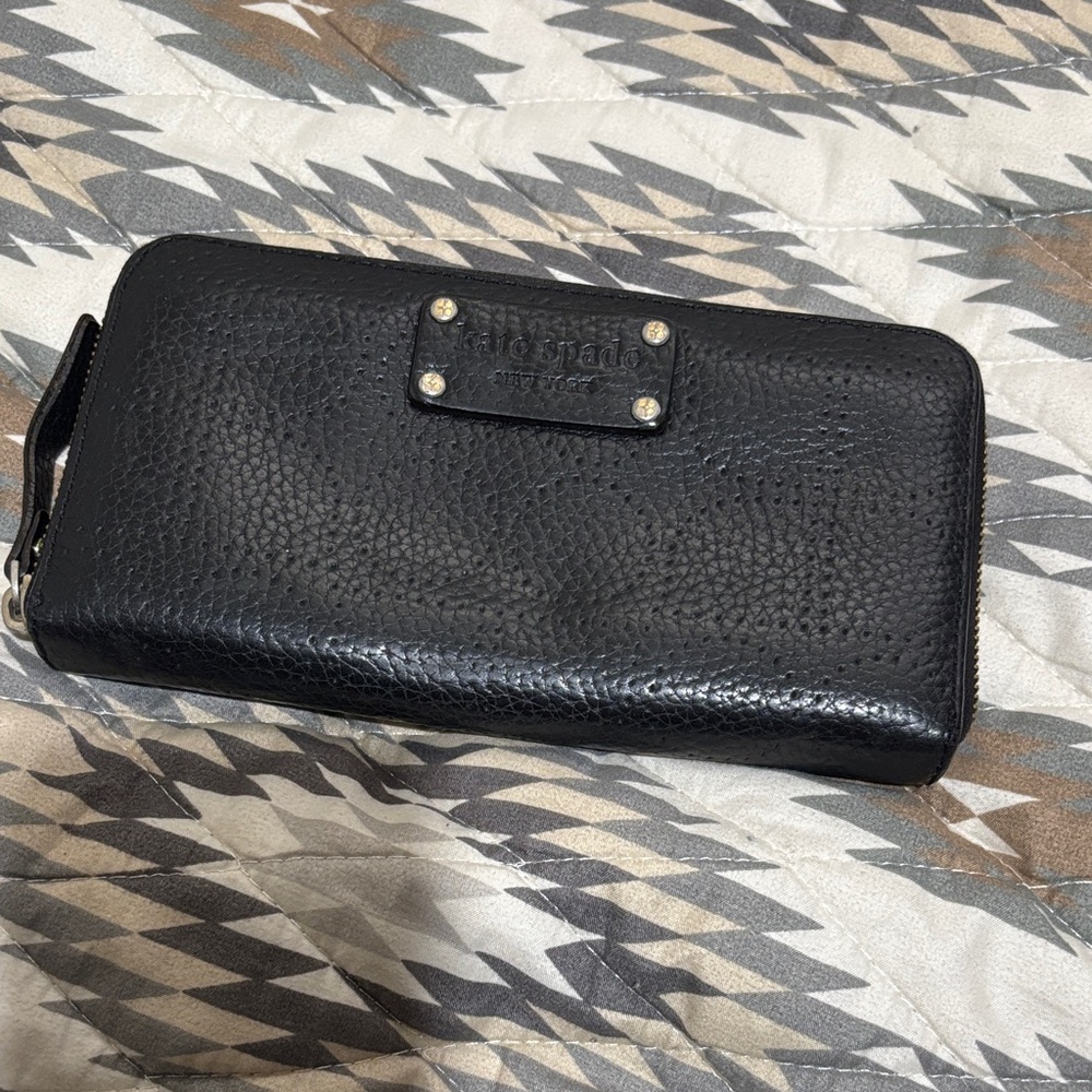 Black Leather Wallet by Polo Ralph Lauren